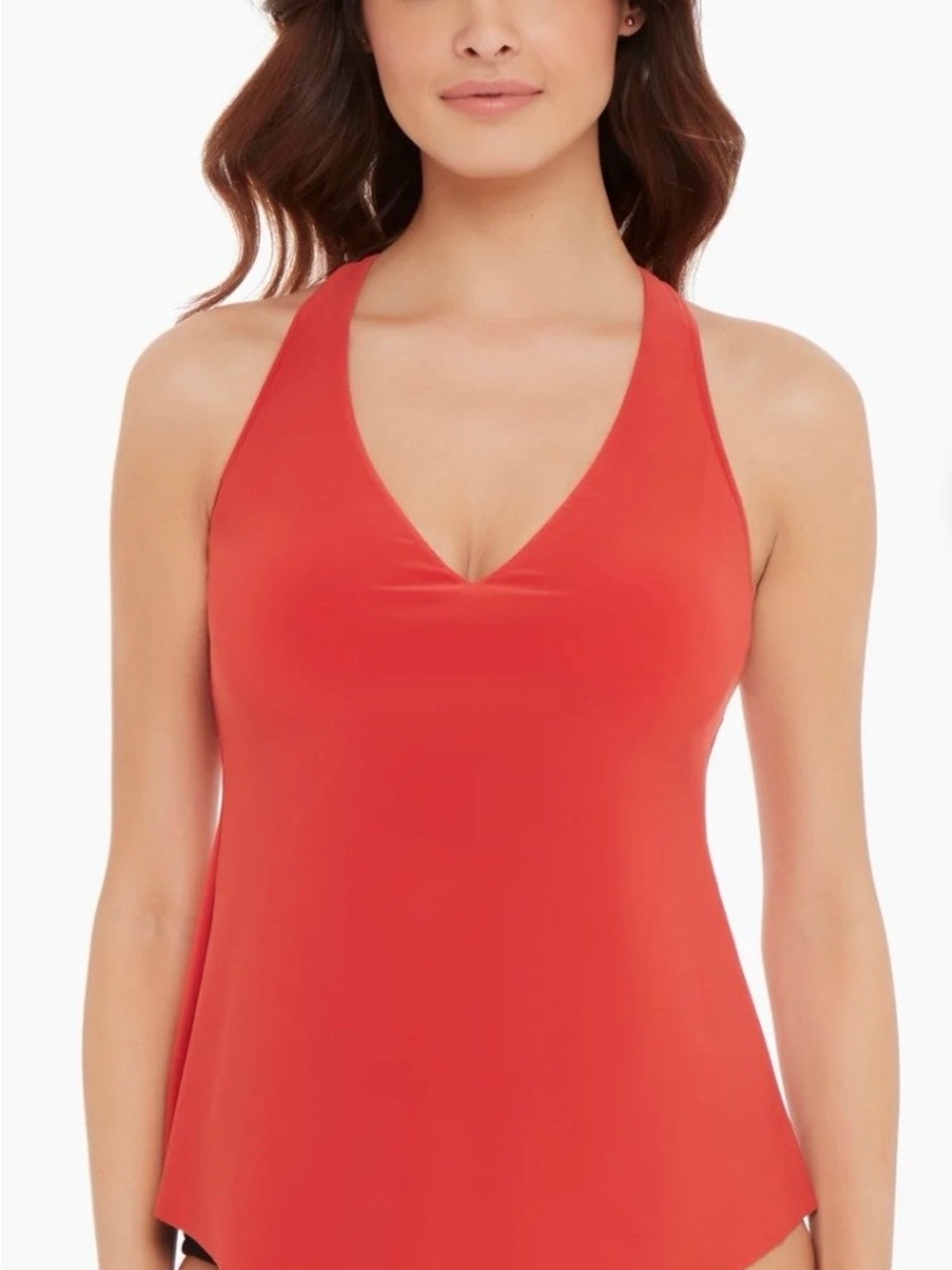 Magicsuit Coral Halter V-Neck One-Piece Swimsuit